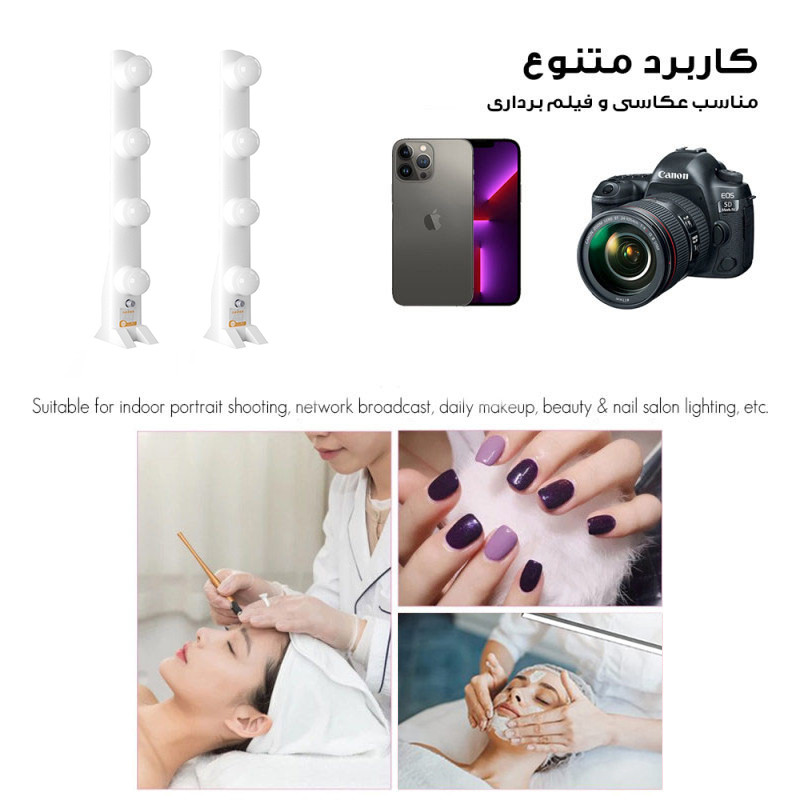 نور ثابت ال ای دی مدل MM6918 بسته 2 عددی