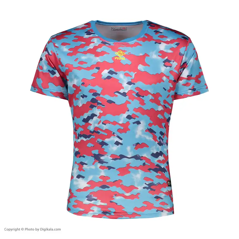 ست تی شرت و شلوارک ورزشی مردانه پانیل مدل 1109B