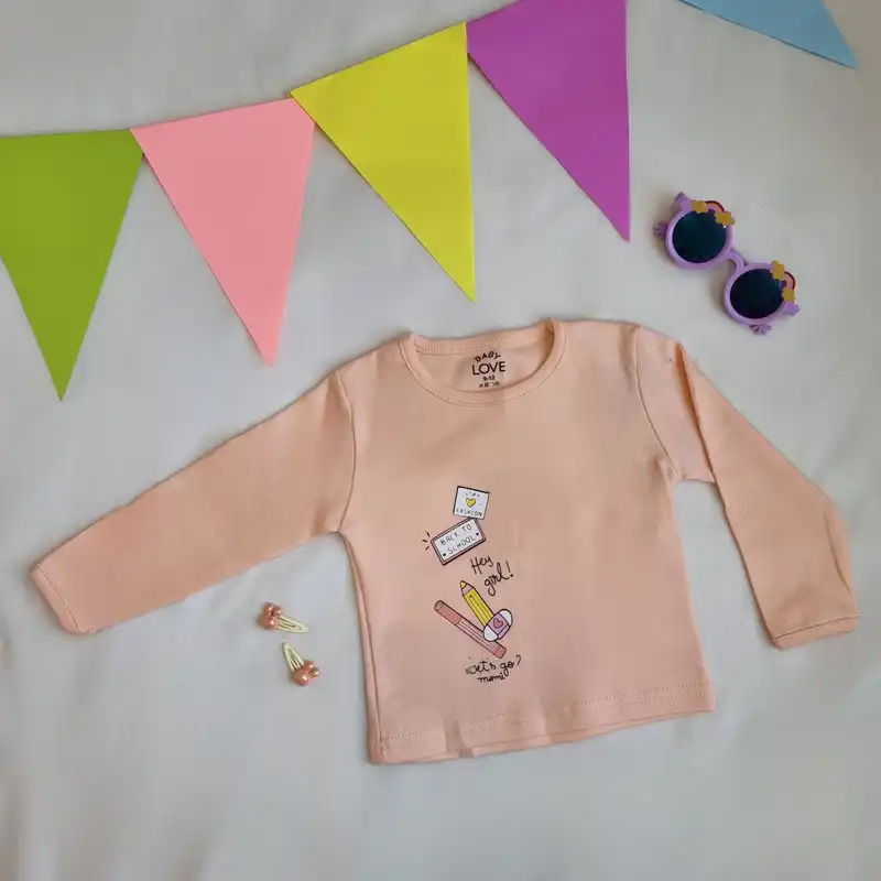 ست تی شرت و شلوار نوزادی مدل لوازم تحریر