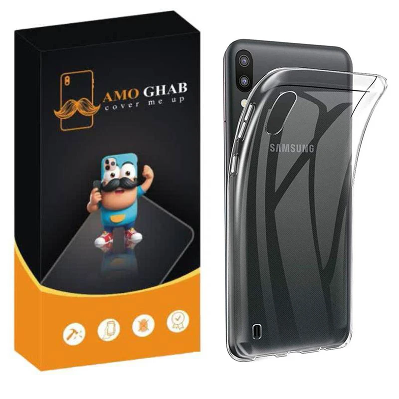 کاور عمو قاب مدل Crystal مناسب برای گوشی موبایل سامسونگ Galaxy A10