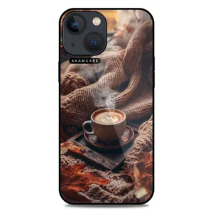 AKAM AMC-WA13M-COFFEE-17 Cover For Apple iPhone 13 Mini