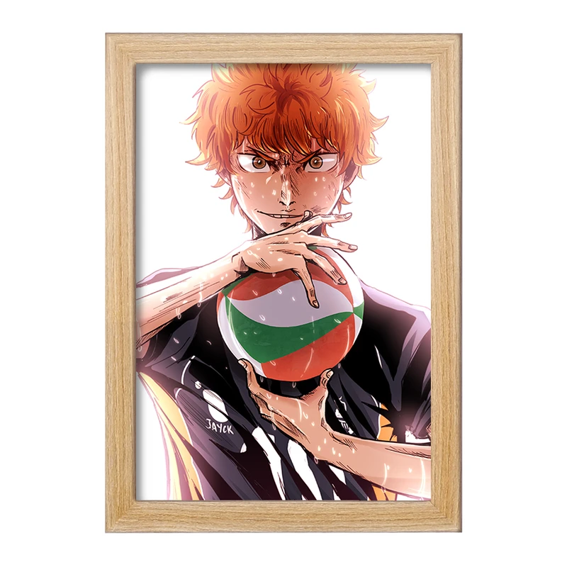 تابلو خندالو مدل انیمه آبشار سرنوشت هایکیو کاگیاما کد F1671