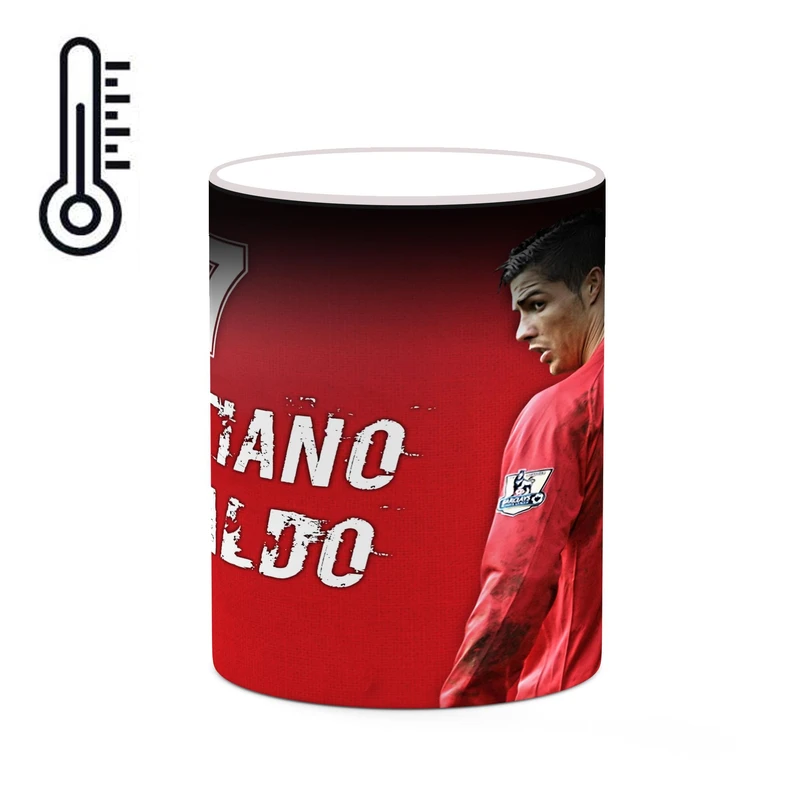 ماگ حرارتی کاکتی طرح Ronaldo رونالدو مدل mgh43081