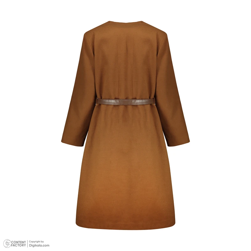 عکس شماره 2 : پالتو زنانه گره استایل مدل ناردونه