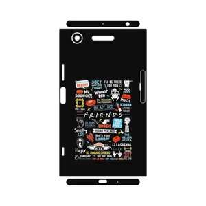 MAHOOT Friends 2-FullSkin Cover Sticker for Sony Xperia XZ1