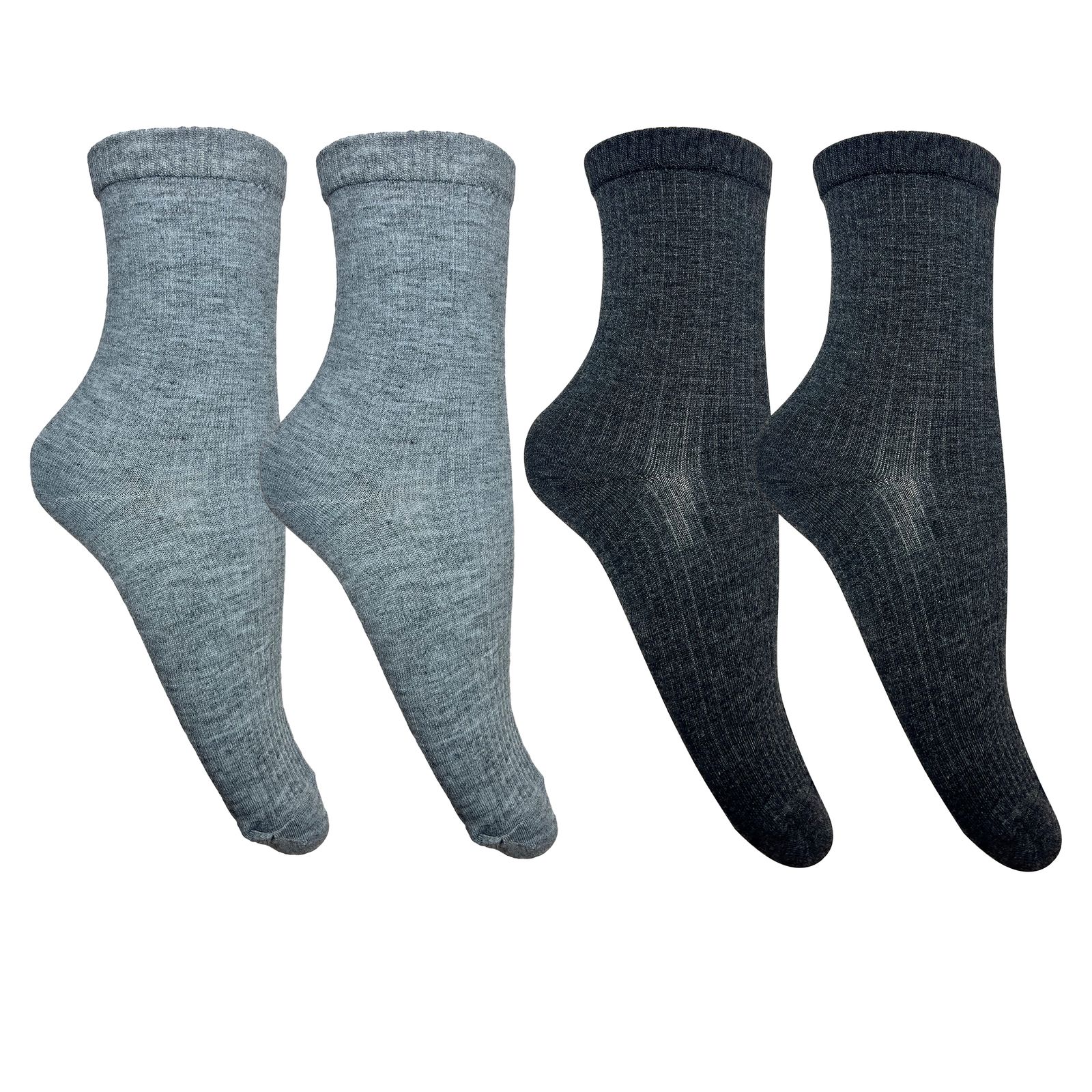 جوراب زنانه تن پوش هنگامه مدل کبریتی کد TD بسته 2 عددی - - 1