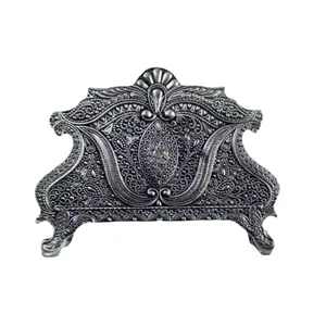 جای دستمال کاغذی مدل گلابتون  کد 43