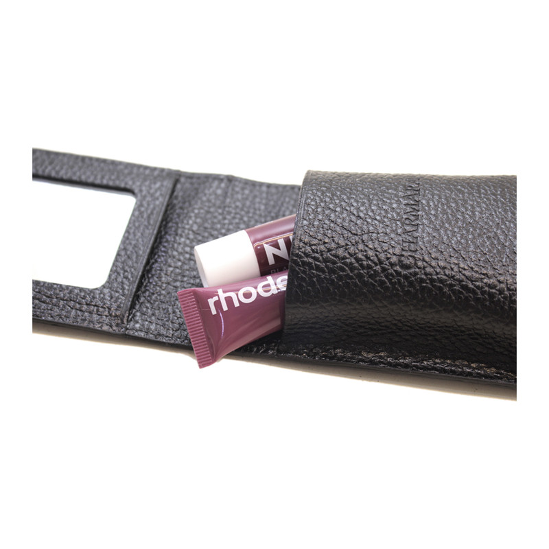 کیف لوازم آرایش زنانه چرم آرا مدل a002