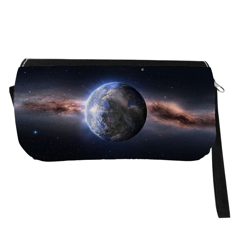  جامدادی طرح سیاره و کهکشان مدل دو زیپ کد 140