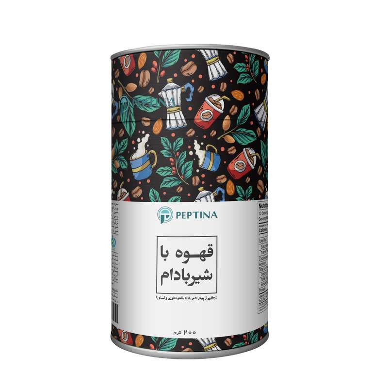 قهوه با شیر بادام فوری پپتینا - 200 گرم