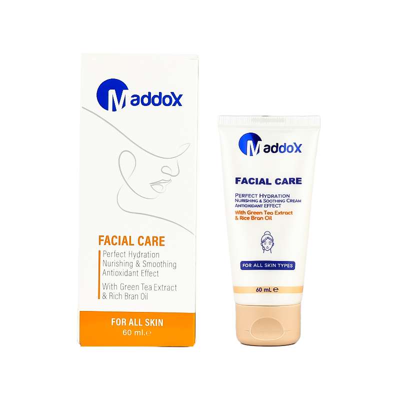 کرم مرطوب کننده صورت مادوکس مدل care حجم 60 میلی لیتر