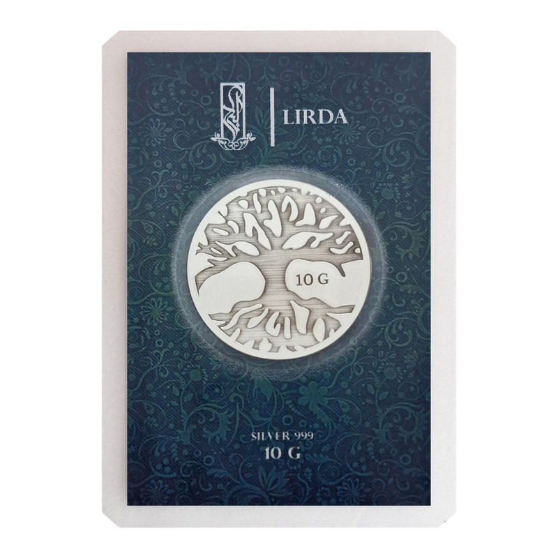 سکه نقره لیردا مدل درخت زندگی کد 10-999