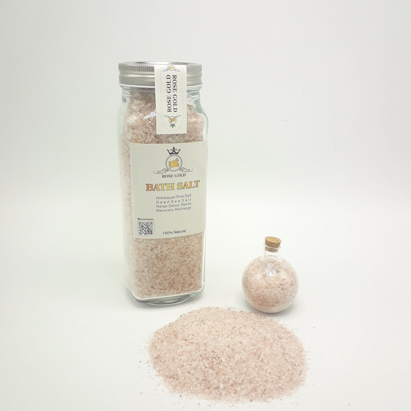 نمک حمام رز گلد مدل VANILLA وزن 1000 گرم