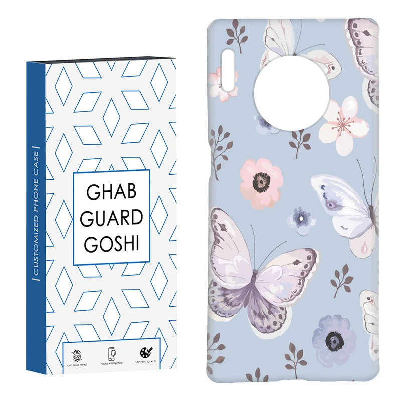 کاور قاب گارد گوشی طرح پروانه  کد TPU-004 مناسب برای گوشی موبایل هوآوی  Mate 30 pro