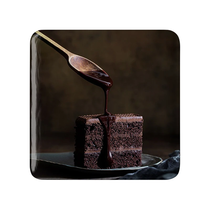 مگنت خندالو طرح شیرینی جات مدل مربعی کد 31145