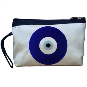 کیف لوازم آرایش زنانه آی تمر مدل چشم نظر کد 61