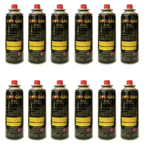 کپسول گاز سفری پارس رگولاتور مدل PR-250 بسته 12 عددی