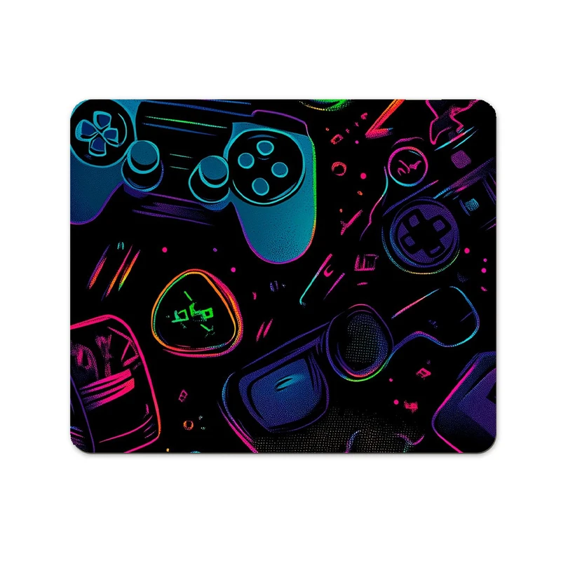 ماوس پد پاد آفرین مدل ماوس پد پاد آفرین طرح گیم گیمر گیمینگ کد 76 سایز 19*24 سانتی متر