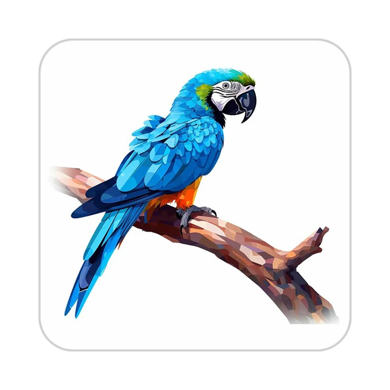 زیر لیوانی کاکتی طرح حیوانات رنگی مدل mp25515