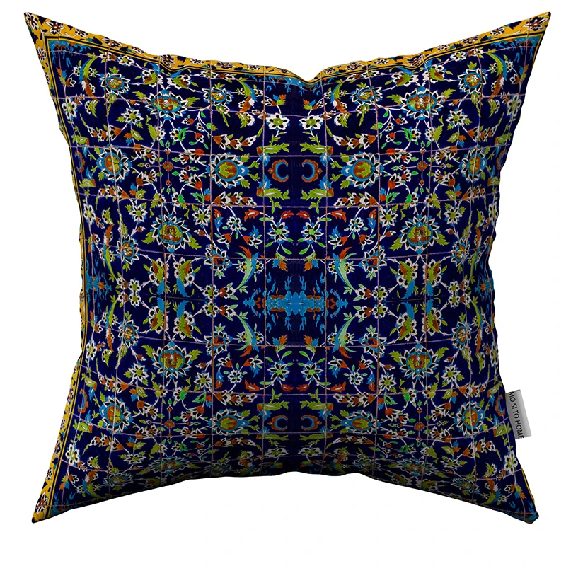 کاور کوسن مدل  مخمل کد C0060 سایز 43x43 سانتی متر