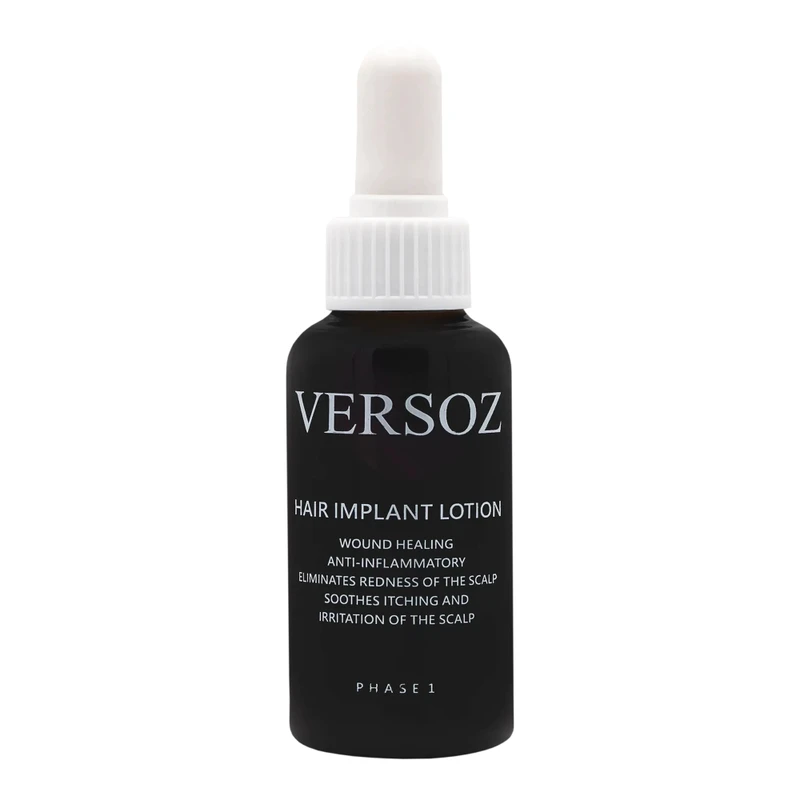 عکس شماره 5 : لوسیون بعد از کاشت مو ورسوز مدل implant مناسب برای انوع مو حجم 30 میلی لیتر بسته 2 عددی