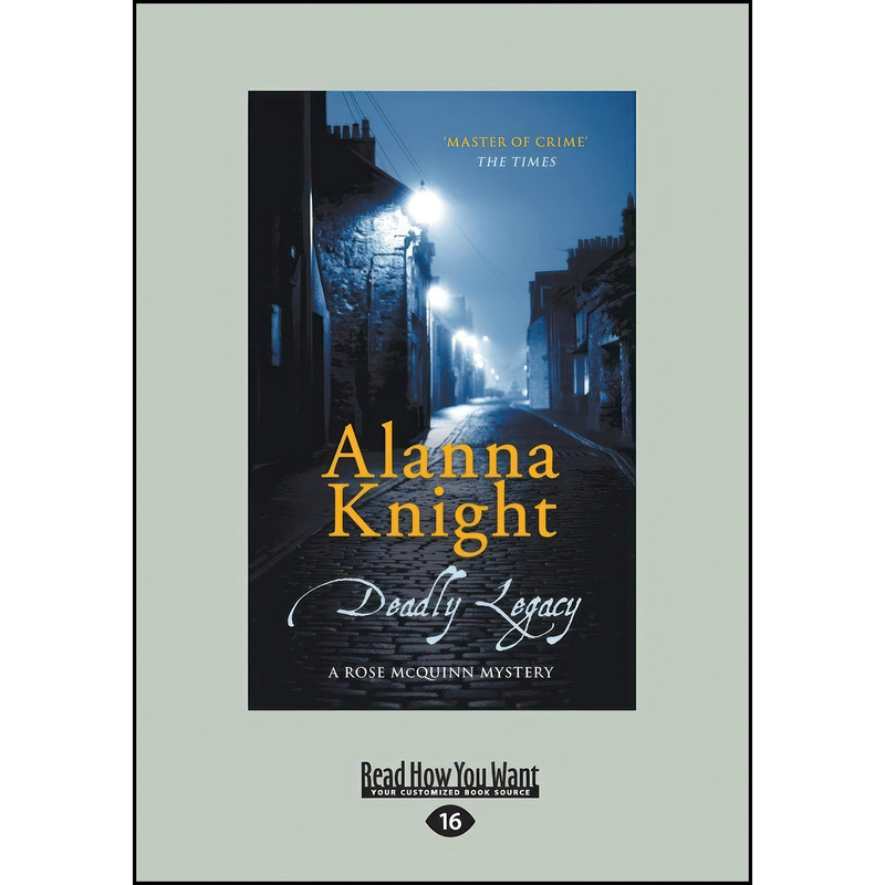 کتاب Deadly Legacy اثر Alanna Knight انتشارات تازه ها