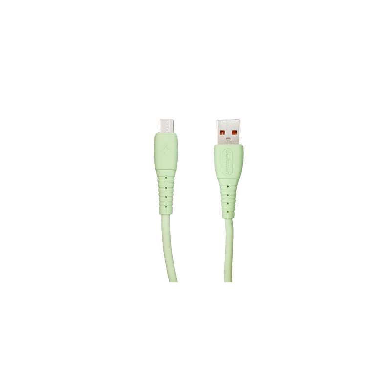 کابل تبدیل USB به microUSB دن‌من مدل D07V طول 1 متر