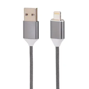 کابل تبدیل USB به لایتنینگ مدل Metal Magnetic طول 1 متر