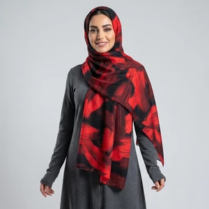 شال زنانه مدل نخی خنک ابر و بادی کد a-2541