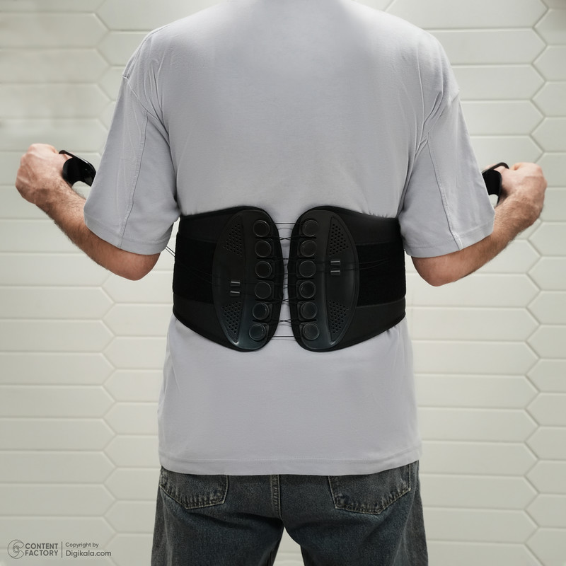 کمربند طبی سما طب پاکان مدل قرقره ای کد 4047