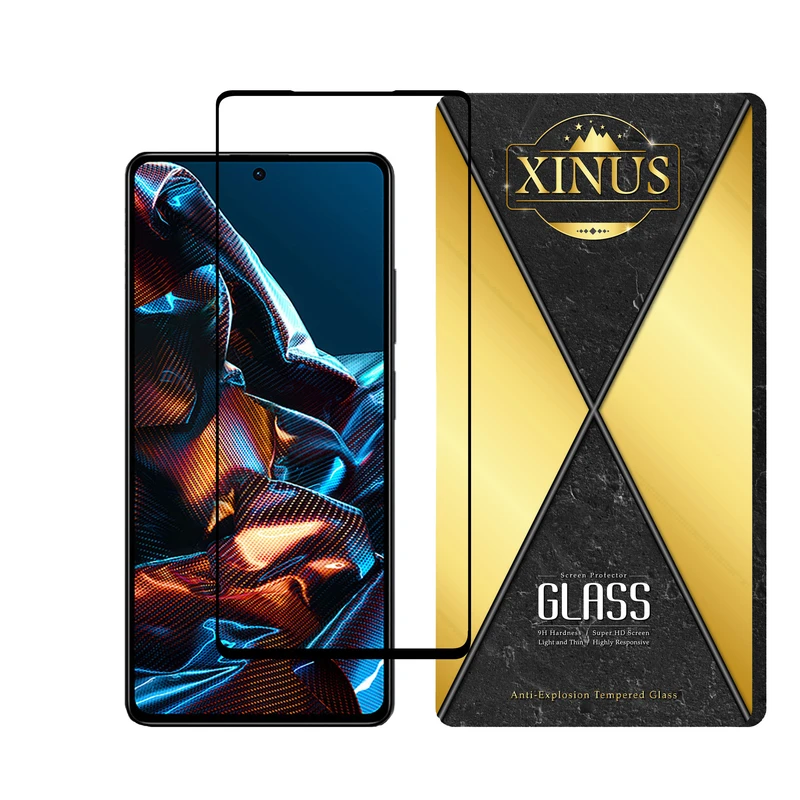 محافظ صفحه نمایش ژینوس مدل FULPLUSX مناسب برای گوشی موبایل شیائومی Poco X5 Pro 5G