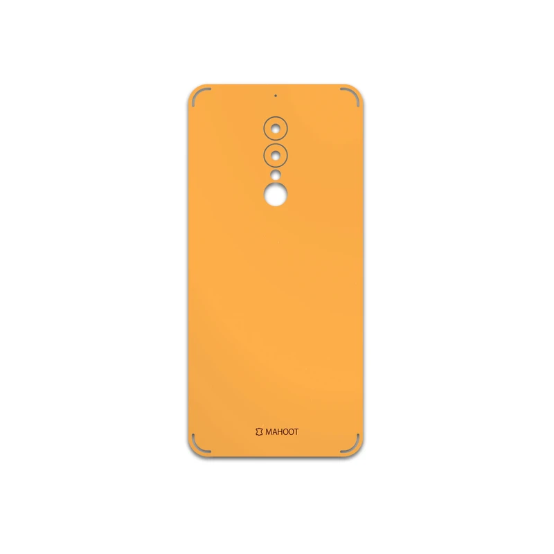برچسب پوششی ماهوت مدل Matte-Orange مناسب برای گوشی موبایل جی ال ایکس Shahin