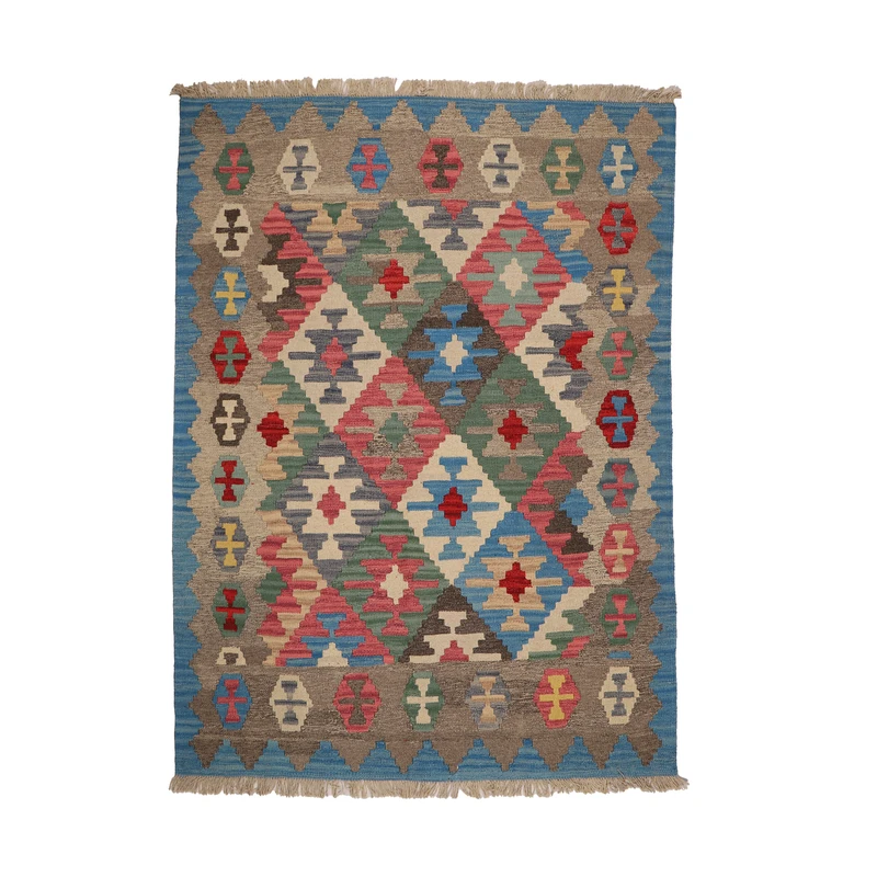 گلیم دستبافت سه متری مدل قشقایی کد40410136