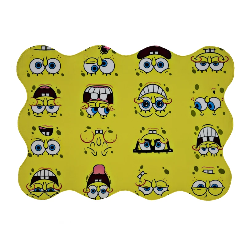 پادری مدل دالبر طرح شکلک کد 8549 سایز 80x110 سانتی متر 