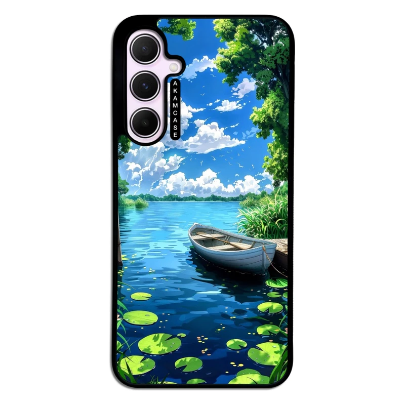 کاور آکام مدل AMC-WSGA35-NATURE-24 مناسب برای گوشی موبایل سامسونگ Galaxy A35