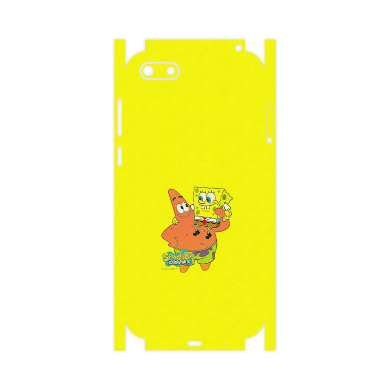 برچسب پوششی ماهوت مدل SpongeBob SquarePants-FullSkin مناسب برای گوشی موبایل هوآوی Y5 Lite
