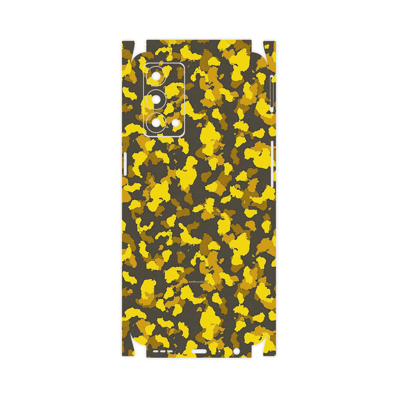 برچسب پوششی ماهوت مدل Yellow Infantry Army-FullSkin مناسب برای گوشی موبایل ریلمی GT Master