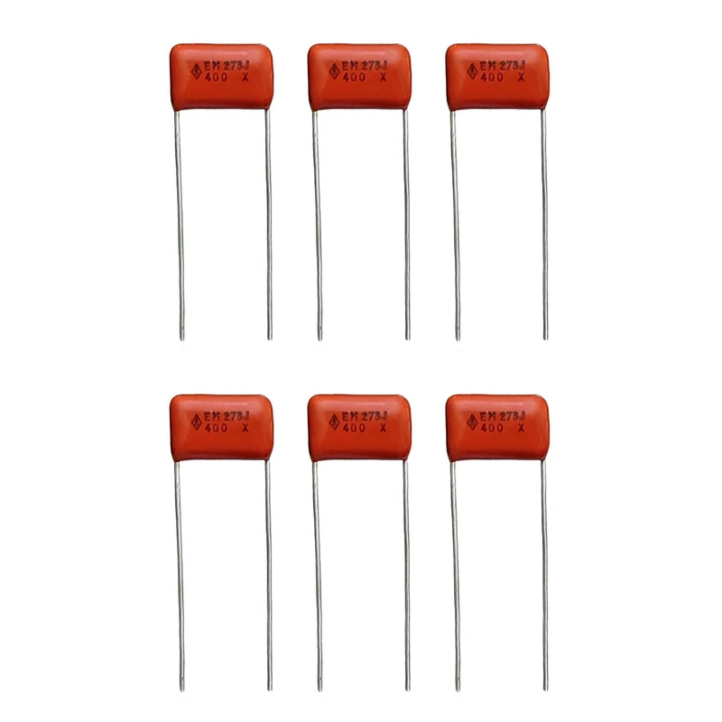 خازن 27 نانوفاراد 400 ولت مدل TPC-273400 بسته 6 عددی