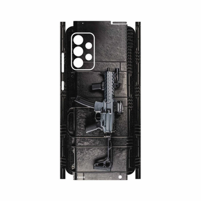 برچسب پوششی ماهوت مدل Gun-FullSkin مناسب برای گوشی موبایل سامسونگ Galaxy A72