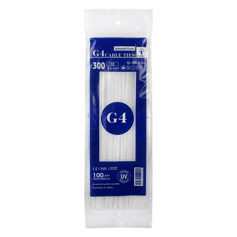 بست کمربندی جی فور مدل G4-300x3.6 بسته 100 عددی