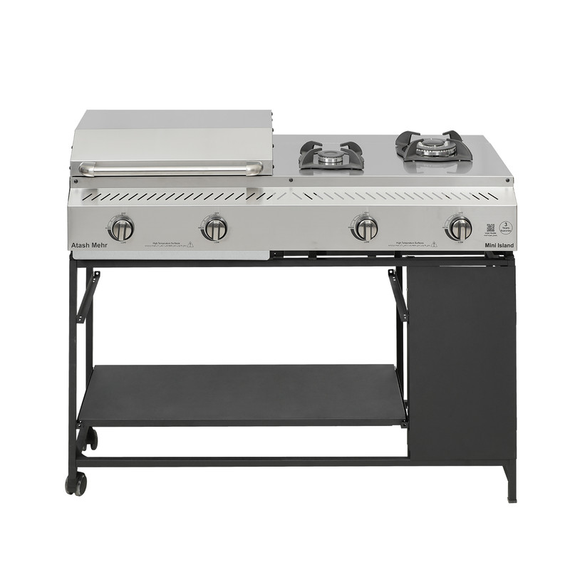 باربیکیو آتش‌ مهر مدل مینی آیلند 101