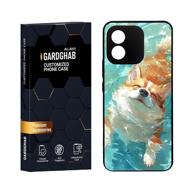 کاور گارد قاب علوی مدل دورژله حیوانات مناسب برای گوشی موبایل آنر X5 4G 2023