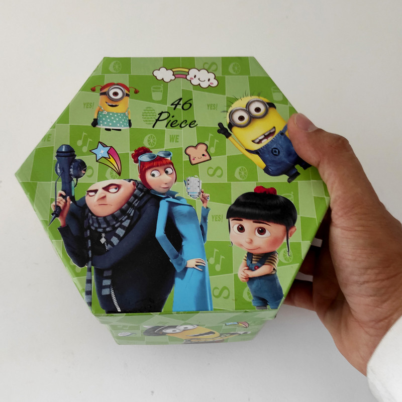 بسته رنگ آمیزی مدل مینیون کد MNN649 مجموعه 46 عددی