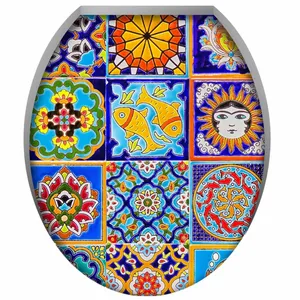 Zhivar Persian Tiles 3D Toilet Sticker