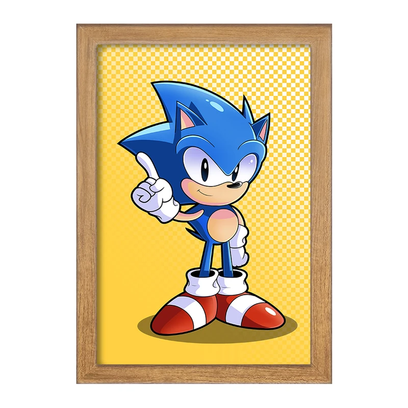 تابلو خندالو مدل سونیک (Sonic) کد F723