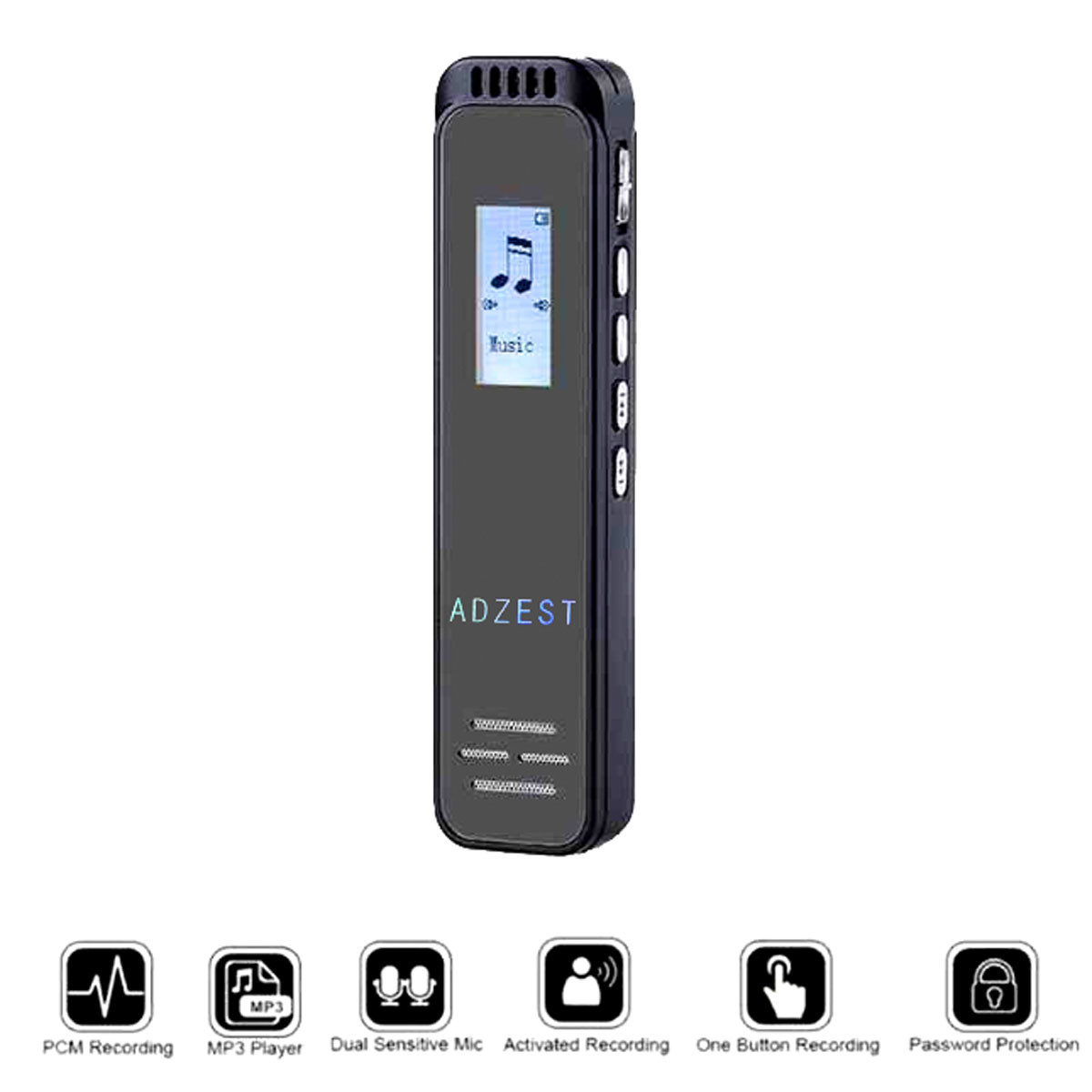 ضبط کننده صدا مدل ADZEST SK-304 16G