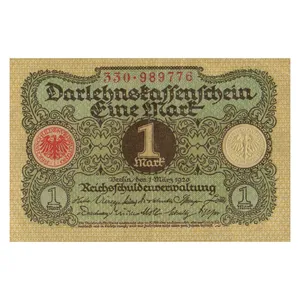 اسکناس تزئینی مدل  کشور آلمان یک مارک 1922 UNC