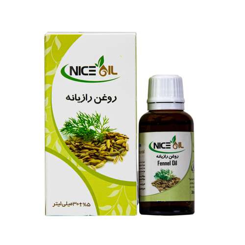 روغن رازیانه نایس اُیل کد 001 حجم 30 میلی لیتر