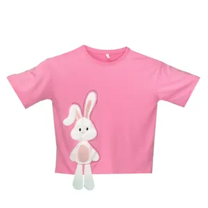 تی شرت آستین کوتاه زنانه مدل خرگوشی
