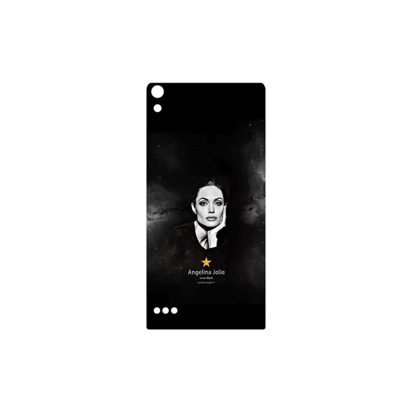 برچسب پوششی ماهوت مدل Angelina Jolie مناسب برای گوشی موبایل هوآوی Ascend P6